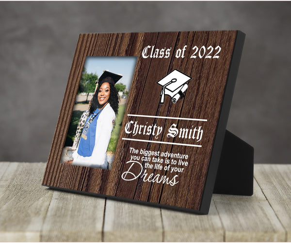 Personalized Graduation Picture Frame "All Our Dreams"- Graduation Gift, Graduation Celebration, High School or College Graduation