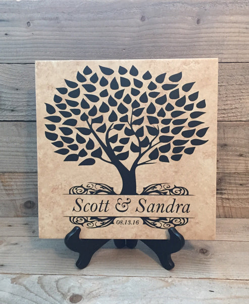 12x12 Tree Personalized Tile