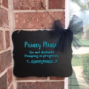 Breastfeeding Sign for Office Door