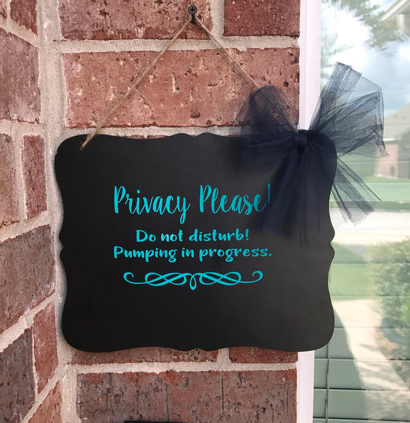 Breastfeeding Sign for Office Door