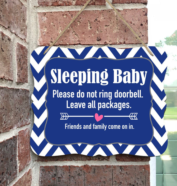 Sleeping Baby Chevron Sign