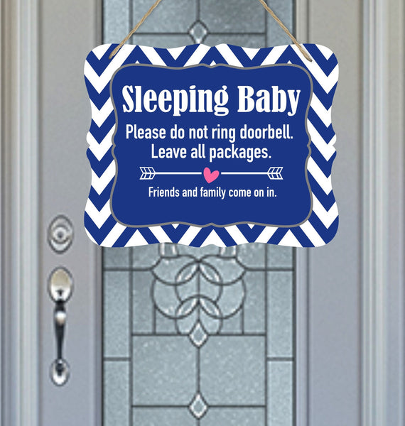 Sleeping Baby Chevron Sign