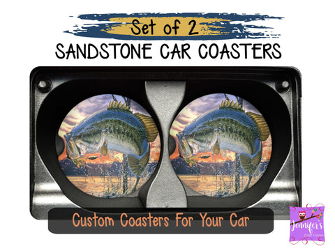 Outdoor Life Car Coasters