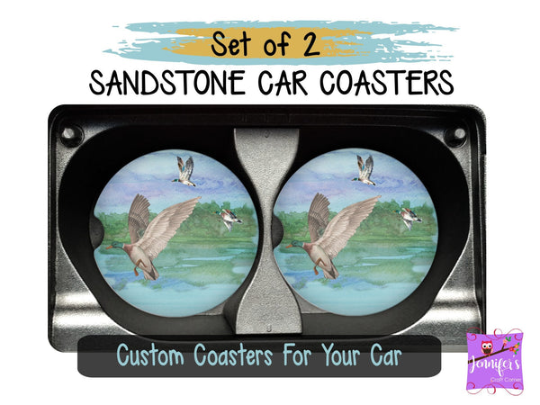 Fisherman Car Coasters