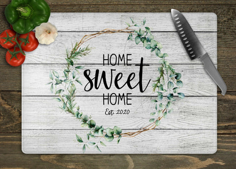 Home Sweet Home Personalized Cutting Board