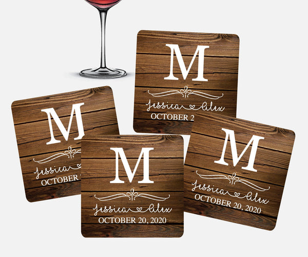 Initial Personalized Coasters