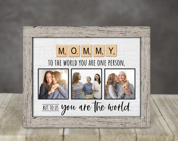 Scrabble Tiles Picture Panel For Mommy - Gift for Mommy, Mother's Day Gift Idea, Birthday Gift For Mom