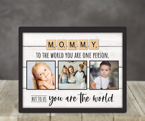 Scrabble Tiles Picture Panel For Mommy - Gift for Mommy, Mother's Day Gift Idea, Birthday Gift For Mom